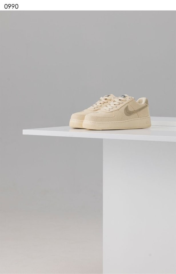 나이키 x 스투시 포스 1 로우 파슬