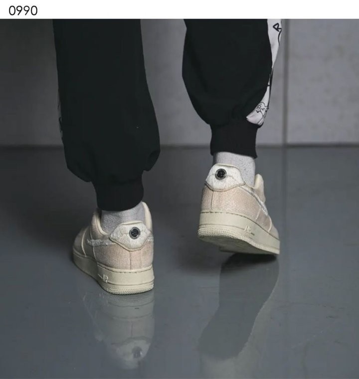 나이키 x 스투시 포스 1 로우 파슬