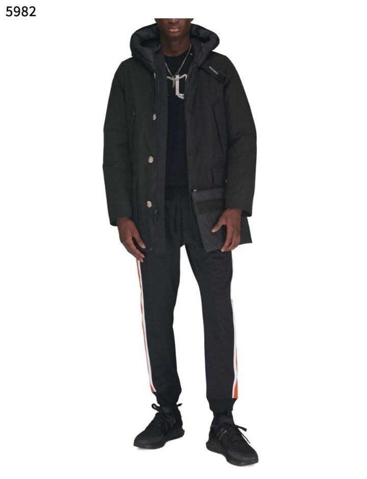 톰포드 스무스 레더 로우탑 스니커즈 - 블랙