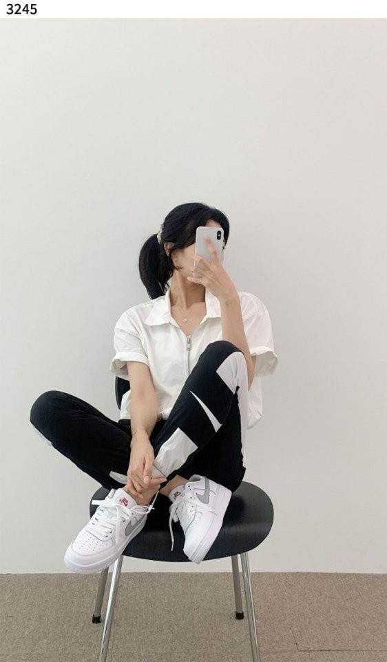 나이키 에어포스 1 '07 화이트 울프 그레이