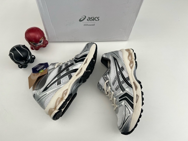 아식스 X JJJ 자운드 젤카야노 14 실버 블랙
