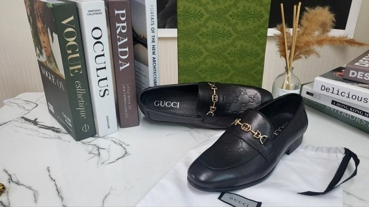 구찌 ED 홀스빗 가죽로퍼