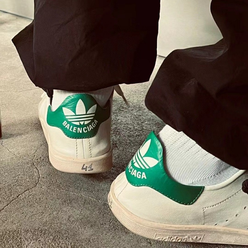 발렌시아가 x 아디다스 스탠 스미스 스니커즈 3color