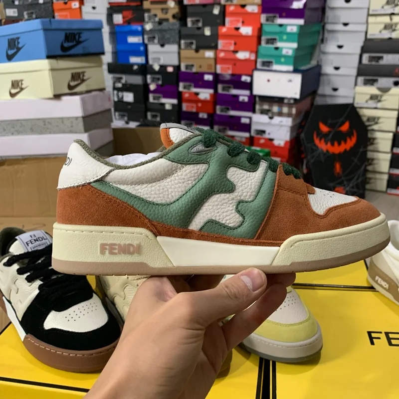 (기획특가) 펜디 매치 스웨이드 스니커즈 5COLOR