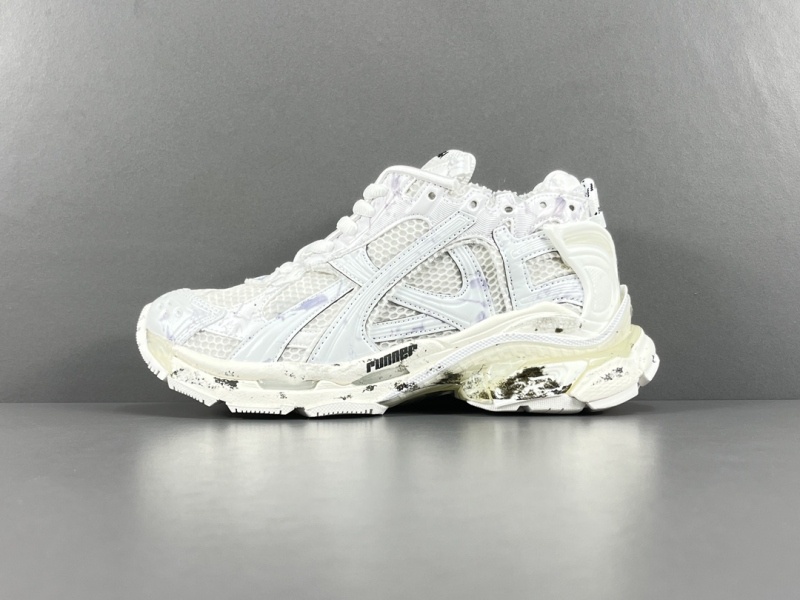 발렌시아가 러너 스니커즈 - 화이트