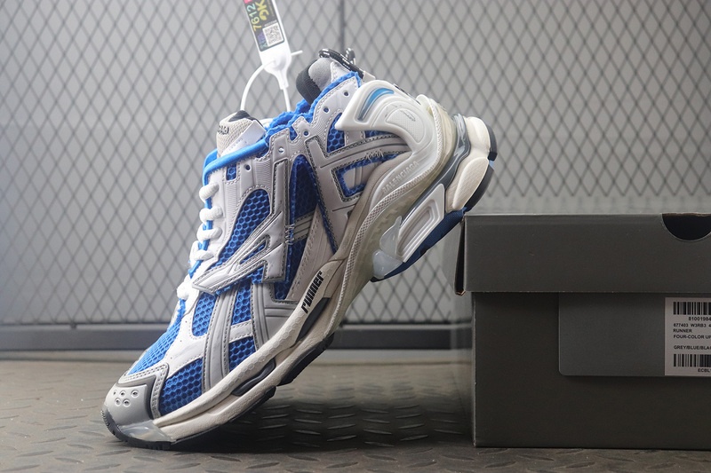 발렌시아가 러너 스니커즈 - 흰파