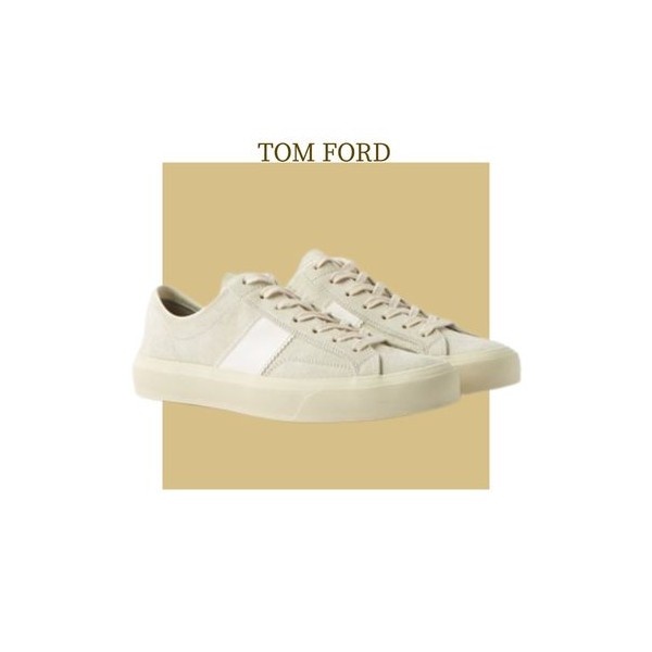 톰포드 스웨이드 캠브리지 스니커즈 마블 크림