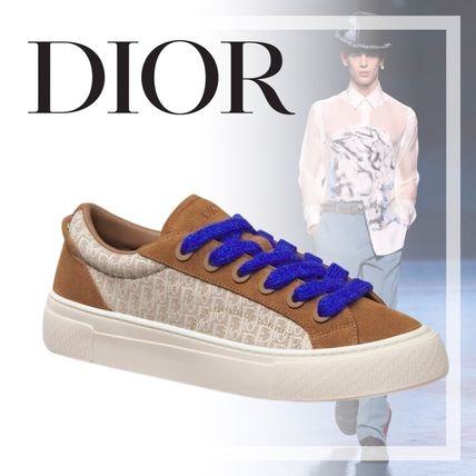 디올 B33 오블리크 자카드 & 스웨이드 스니커즈 - 3 Color