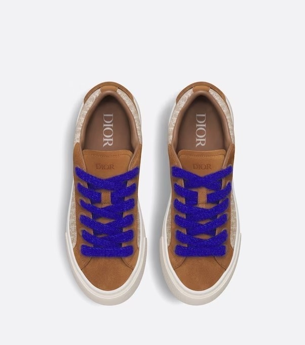 디올 B33 오블리크 자카드 & 스웨이드 스니커즈 - 3 Color