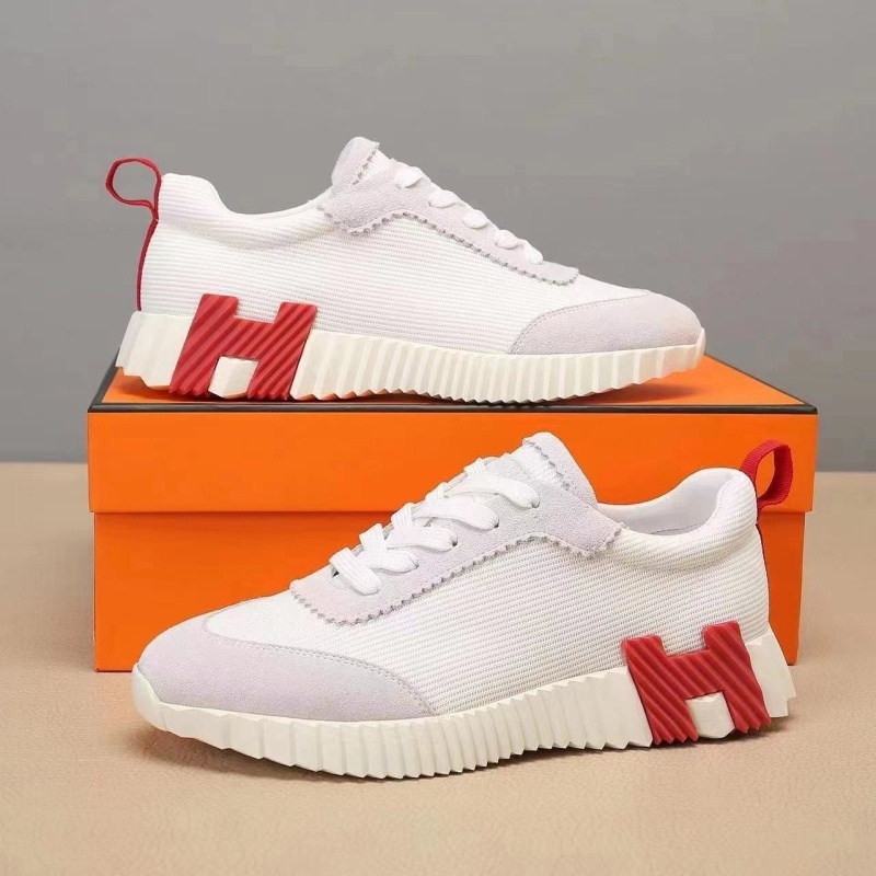 에르메스 바운싱 스니커즈 화이트 & 레드