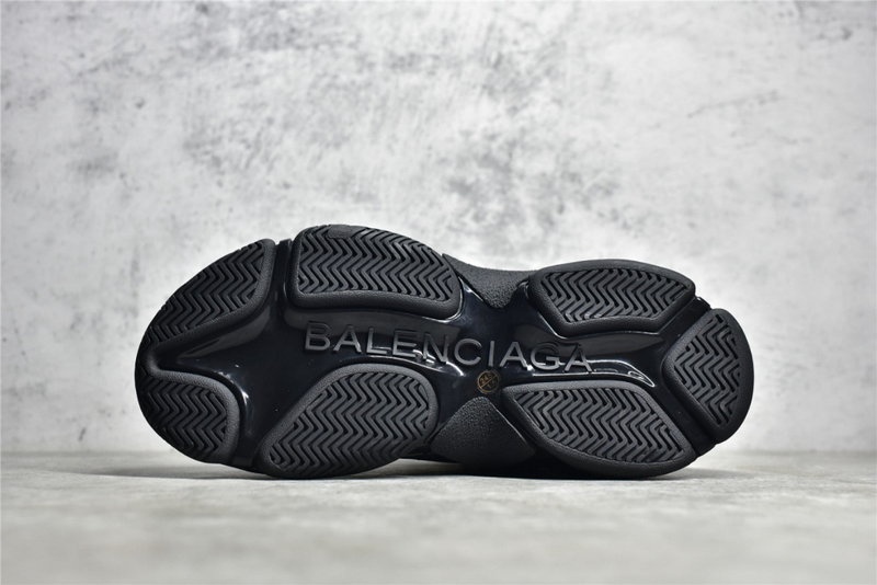 발렌시아가 x 아디다스 트리플 S 스니커즈 블랙