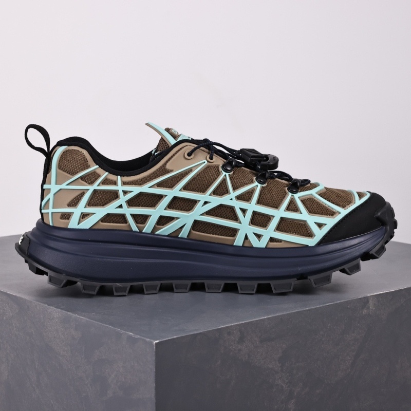 디올 B31 러너 스니커즈 카키 테크니컬 메쉬 터콰이즈