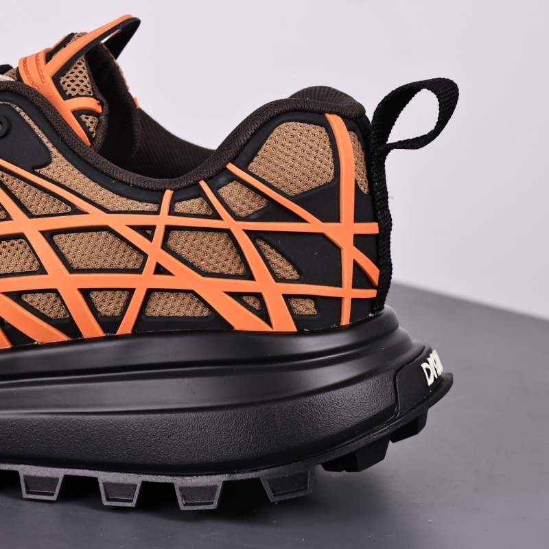 디올 B31 러너 스니커즈 베이지 테크니컬 메쉬 오렌지