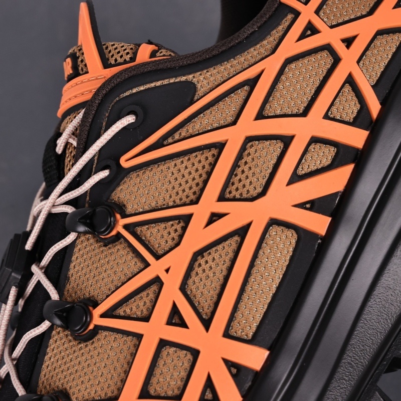 디올 B31 러너 스니커즈 베이지 테크니컬 메쉬 오렌지