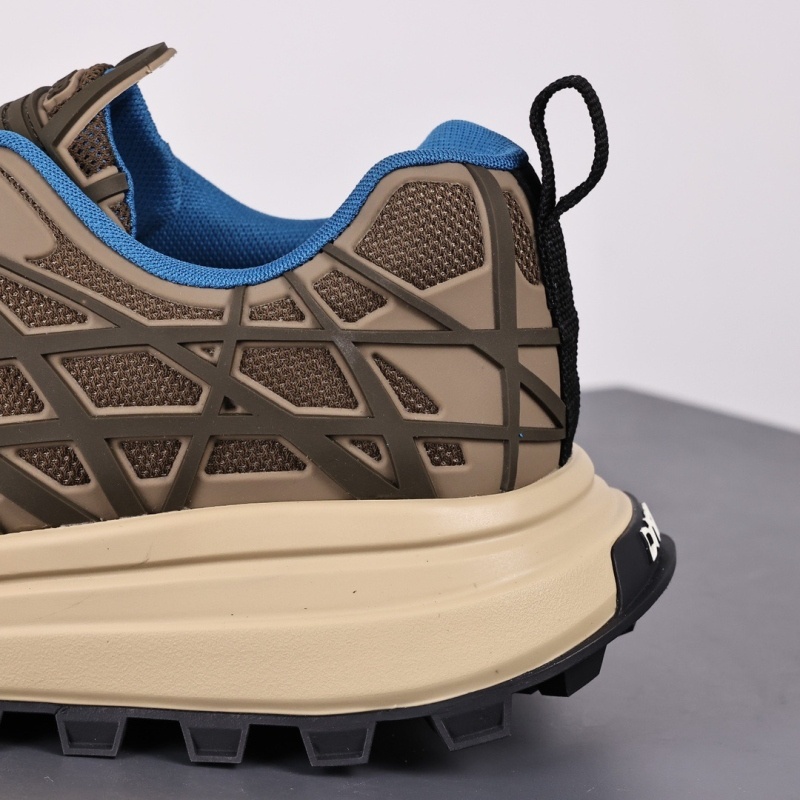 디올 B31 러너 스니커즈 브라운 테크니컬 메쉬 카키