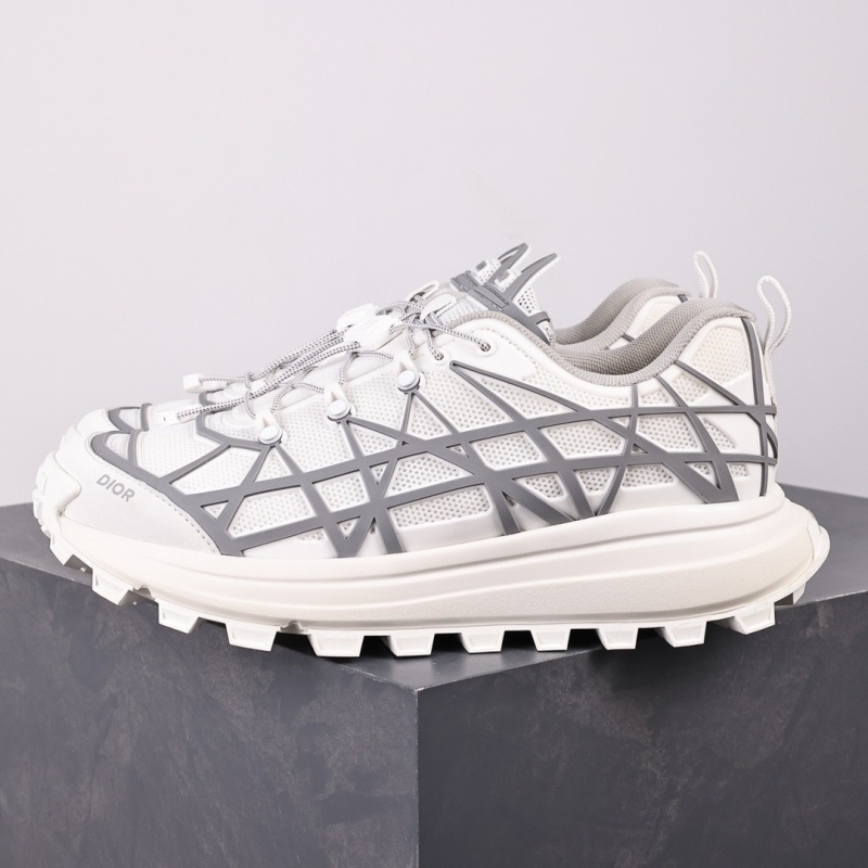 디올 B31 러너 스니커즈 화이트 테크니컬 메쉬 그레이