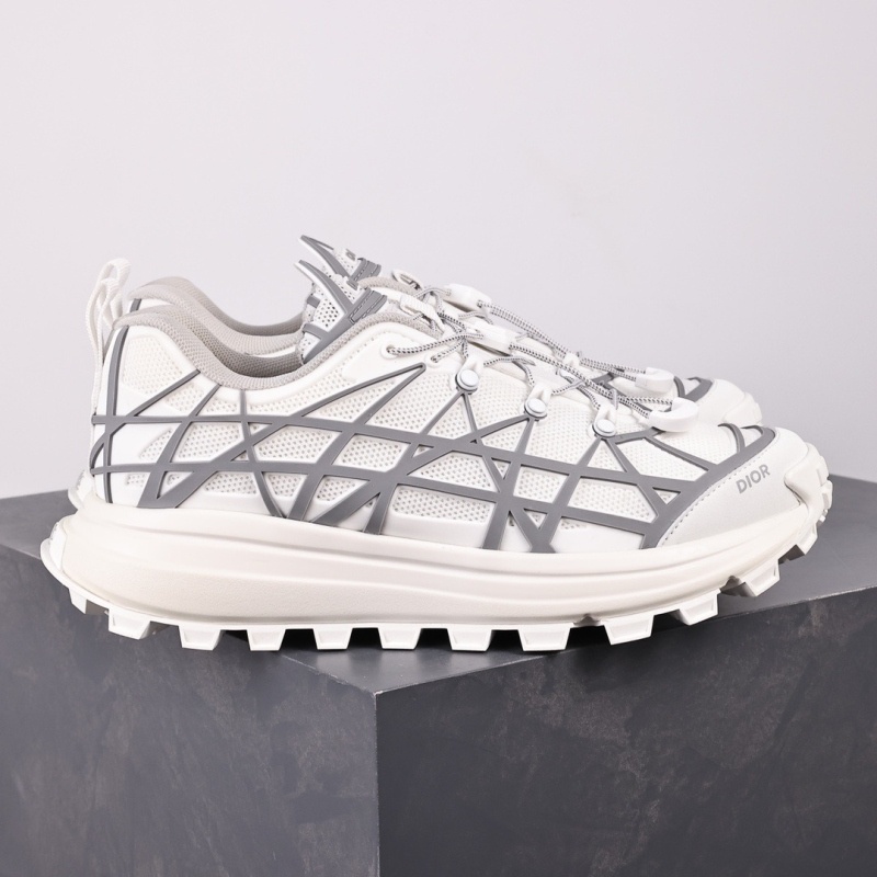 디올 B31 러너 스니커즈 화이트 테크니컬 메쉬 그레이