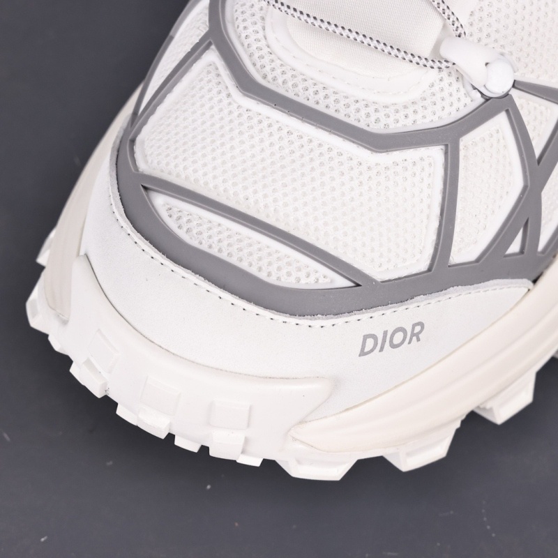 디올 B31 러너 스니커즈 화이트 테크니컬 메쉬 그레이