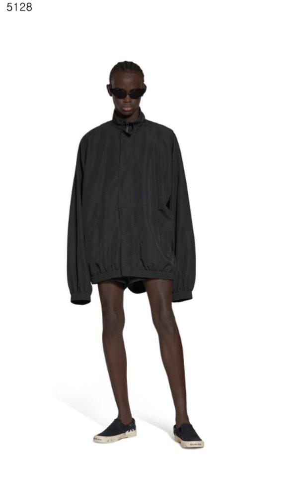 발렌시아가 파리 슬립온 그래피티 스니커즈 - 블랙