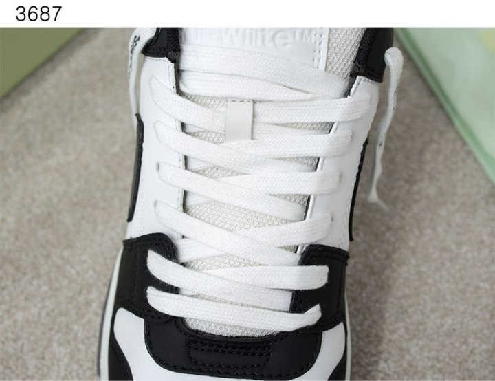 오프화이트 아웃 오브 오피스 OOO 스니커즈 화이트 블랙