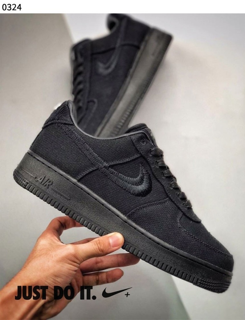 나이키 x 스투시 에어포스1 로우 스니커즈