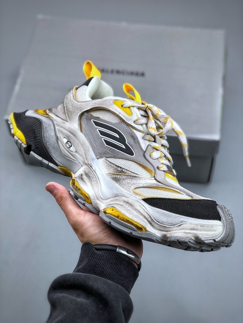 발렌시아가 카고 스니커즈 그레이 블랙 옐로우 -해외배송-