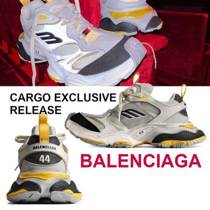 발렌시아가 카고 스니커즈 그레이 블랙 옐로우 -해외배송-