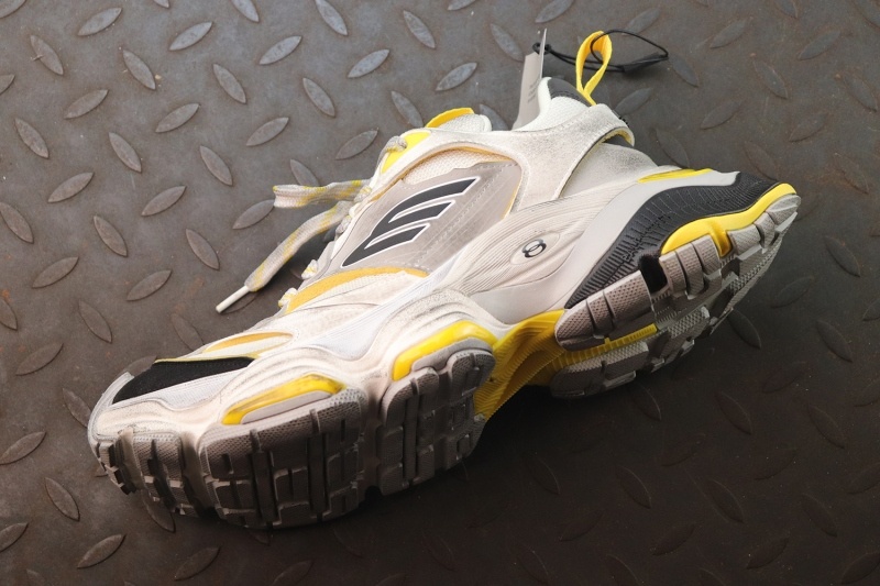 발렌시아가 카고 스니커즈 그레이 블랙 옐로우 -해외배송-