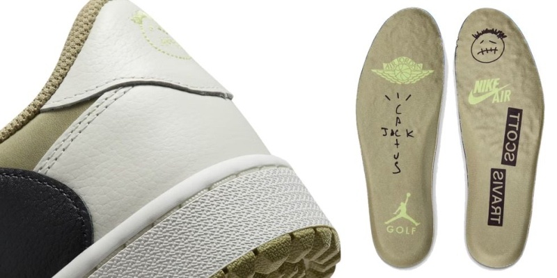 [나이키] 조던 1 x 트래비스 스캇 레트로 로우 골프 NRG 뉴트럴 올리브 -해외배송-