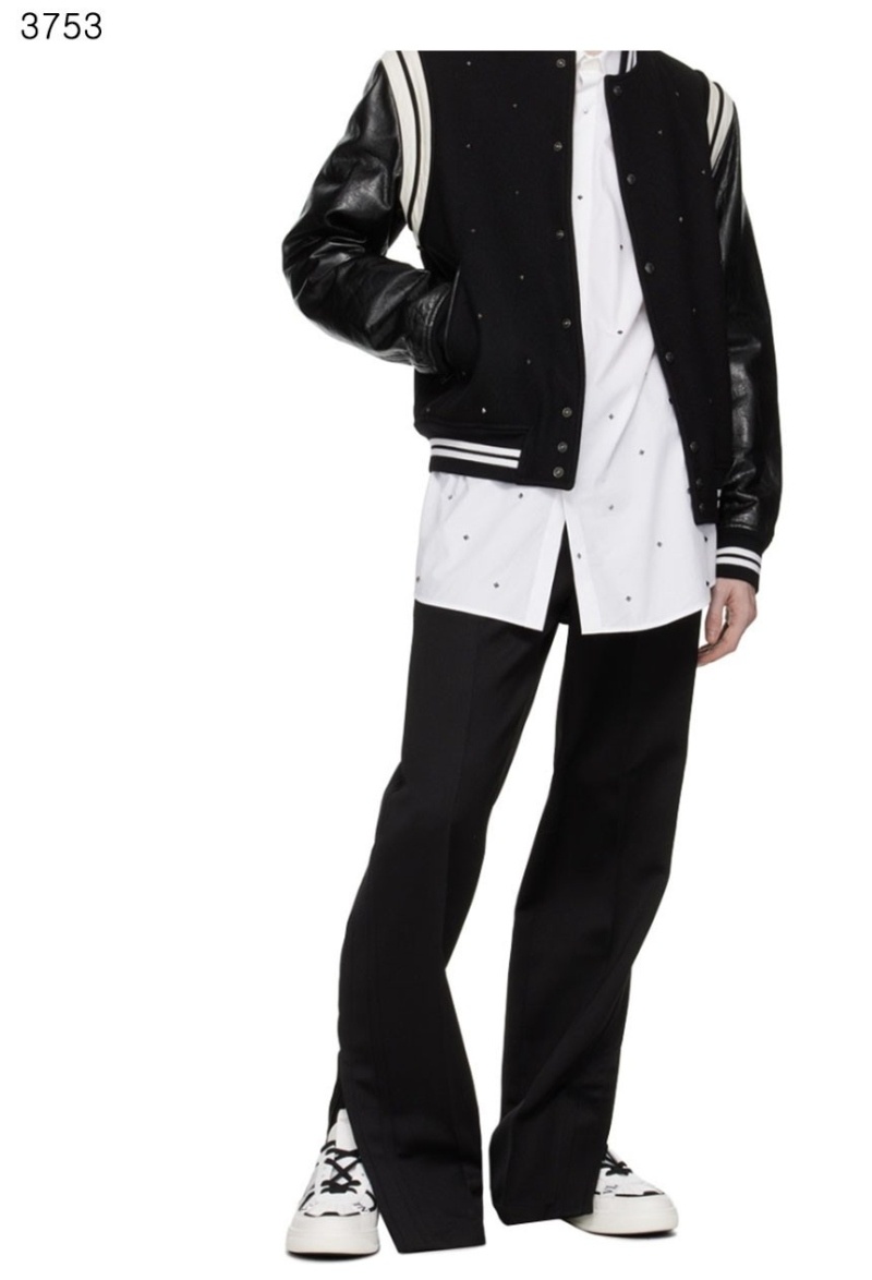 발렌티노 로우탑 레더 밴드 디테일 스니커즈