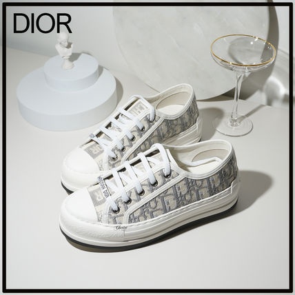 디올 워크앤 플랫폼 스니커즈