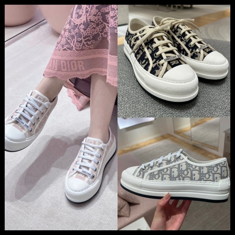 디올 워크앤 플랫폼 스니커즈