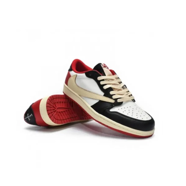 나이키 프라그먼트 x 트래비스스캇 x 에어 조던 1 로우 레드 블