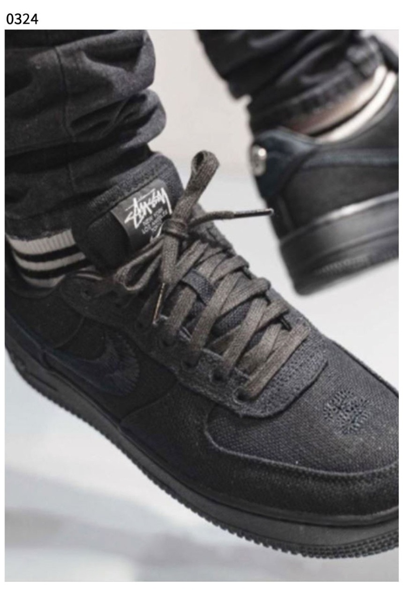 나이키 x 스투시 (stussy) 에어 포스1 로우 스니커즈