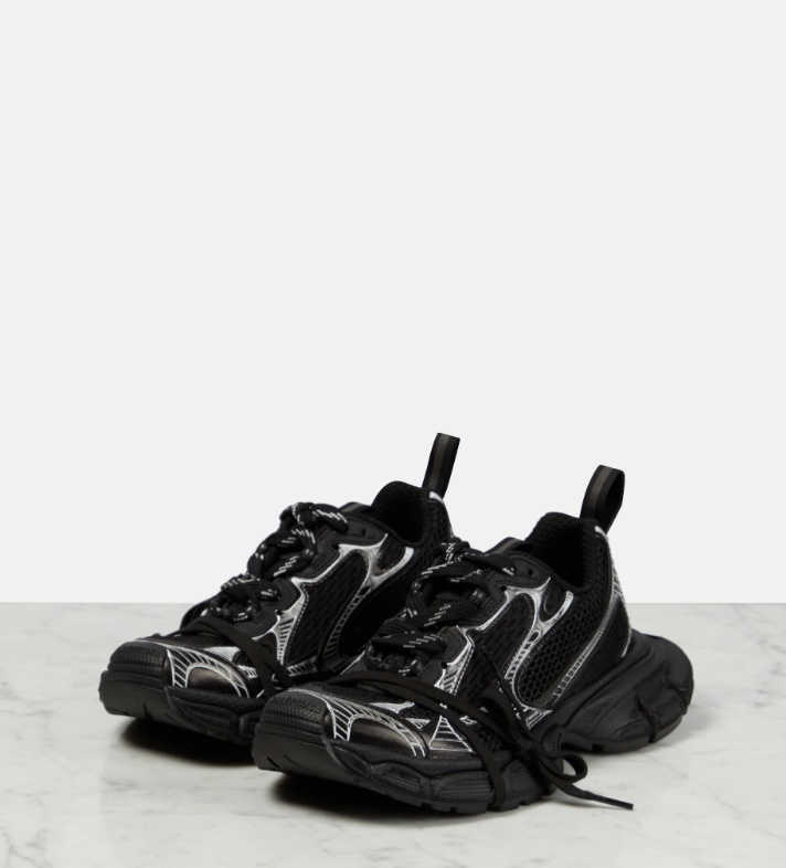 발렌시아가 3XL 스니커즈 블랙 화이트