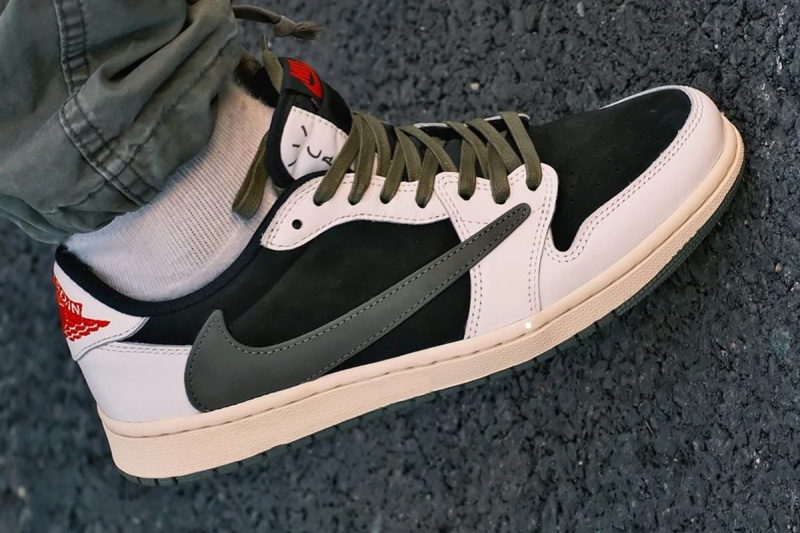 [JORDAN] 조던 1 x 트래비스 스캇 레트로 로우 OG SP 미디움 올리브 (해외배송)