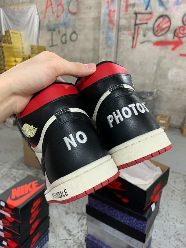 조던 1 레트로 하이 낫 포 리세일 바시티 레드 (해외배송)