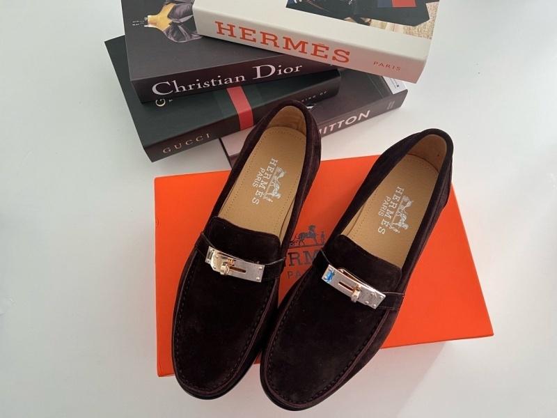 에르메스 데스틴 로퍼 - 다크브라