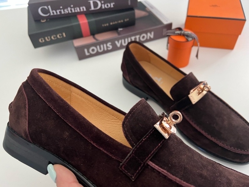 에르메스 데스틴 로퍼 - 다크브라