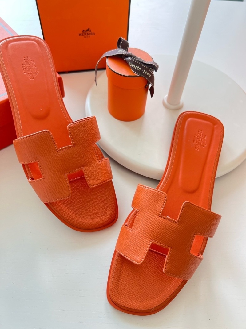 에르메스 오란 앱송 슬리퍼 ( 오렌지 )