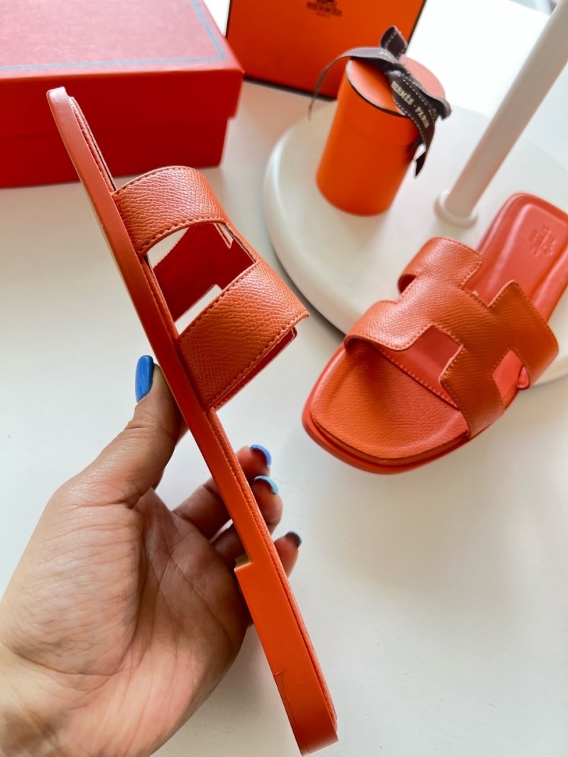 에르메스 오란 앱송 슬리퍼 ( 오렌지 )
