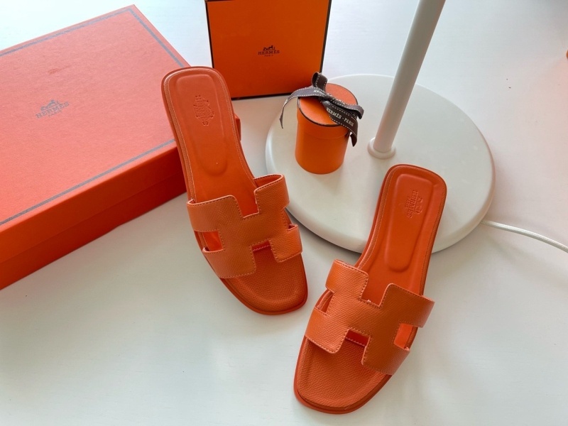 에르메스 오란 앱송 슬리퍼 ( 오렌지 )