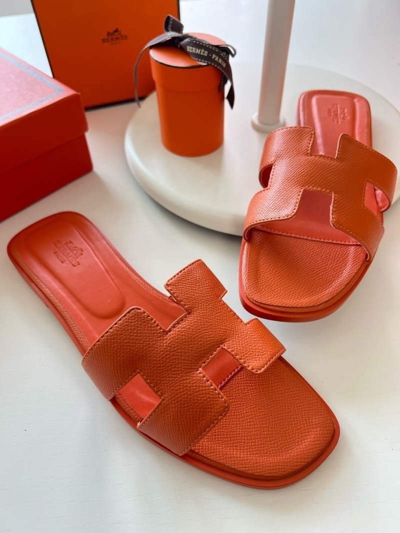 에르메스 오란 앱송 슬리퍼 ( 오렌지 )