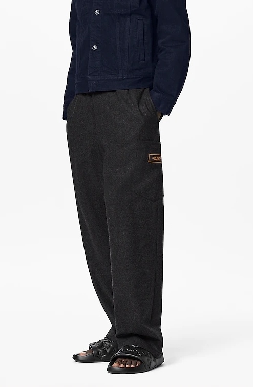 루이비통 모노그램 워터프런트 뮬 슬라이드 - 블랙