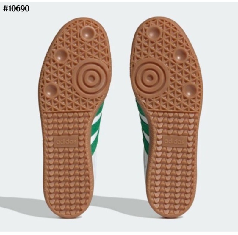 아디다스 x 스포티앤리치 삼바 OG 클라우드 스니커즈 화이트 그린