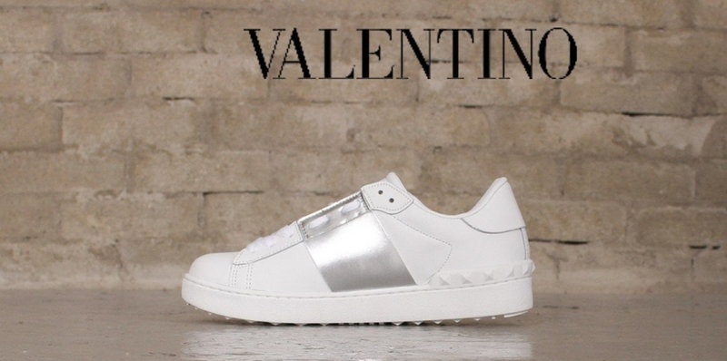 발렌티노 히든 스니커즈 (실버)