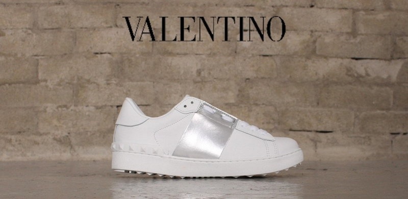 발렌티노 히든 스니커즈 (실버)