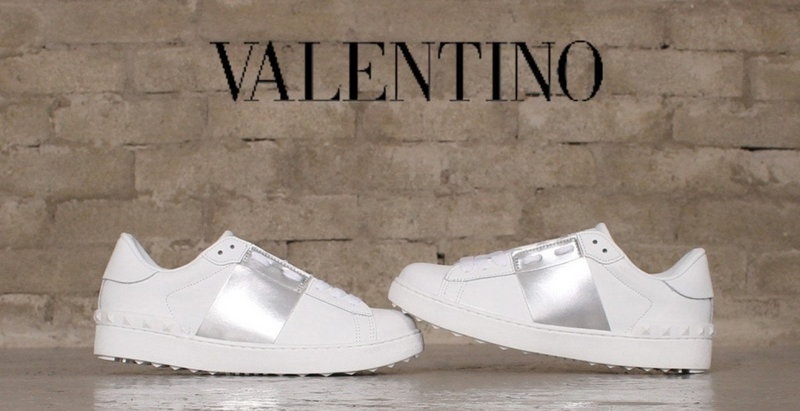 발렌티노 히든 스니커즈 (실버)