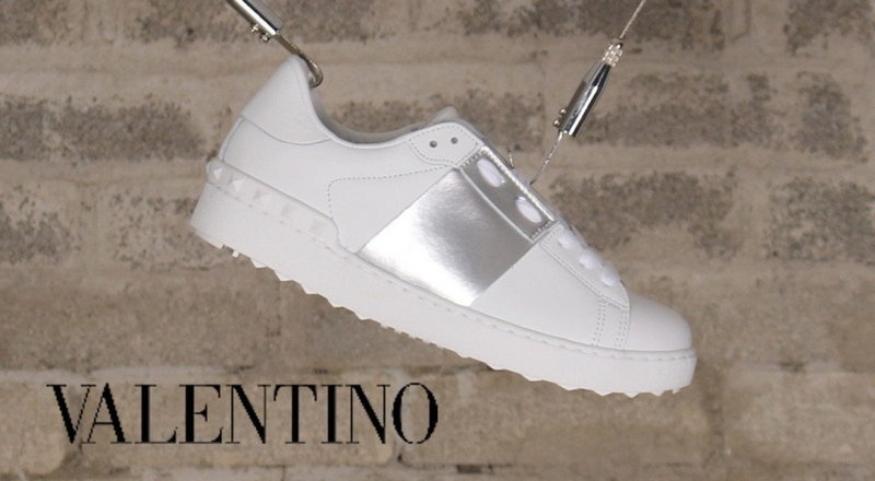 발렌티노 히든 스니커즈 (실버)