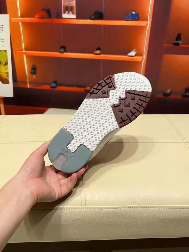 에르메스 트레일 스니커즈 - 멀티컬러 블랑